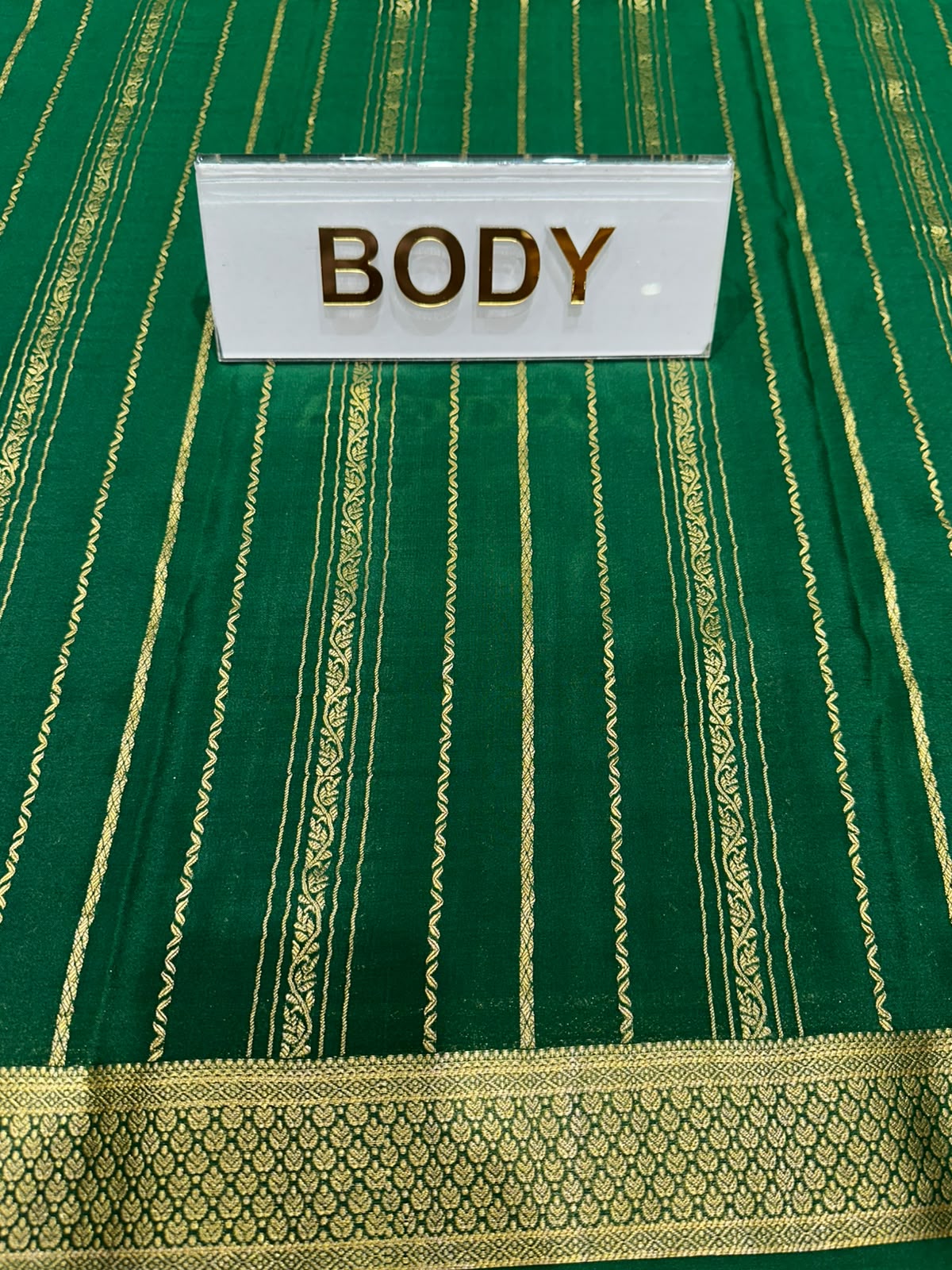 Pure Mysore Silk Saree.