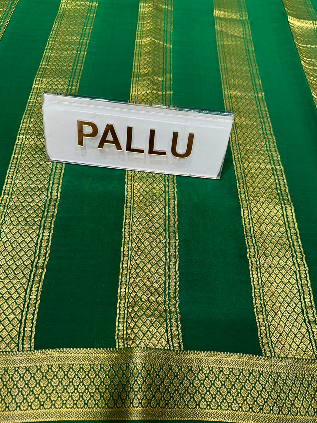 Pure Mysore Silk Saree.