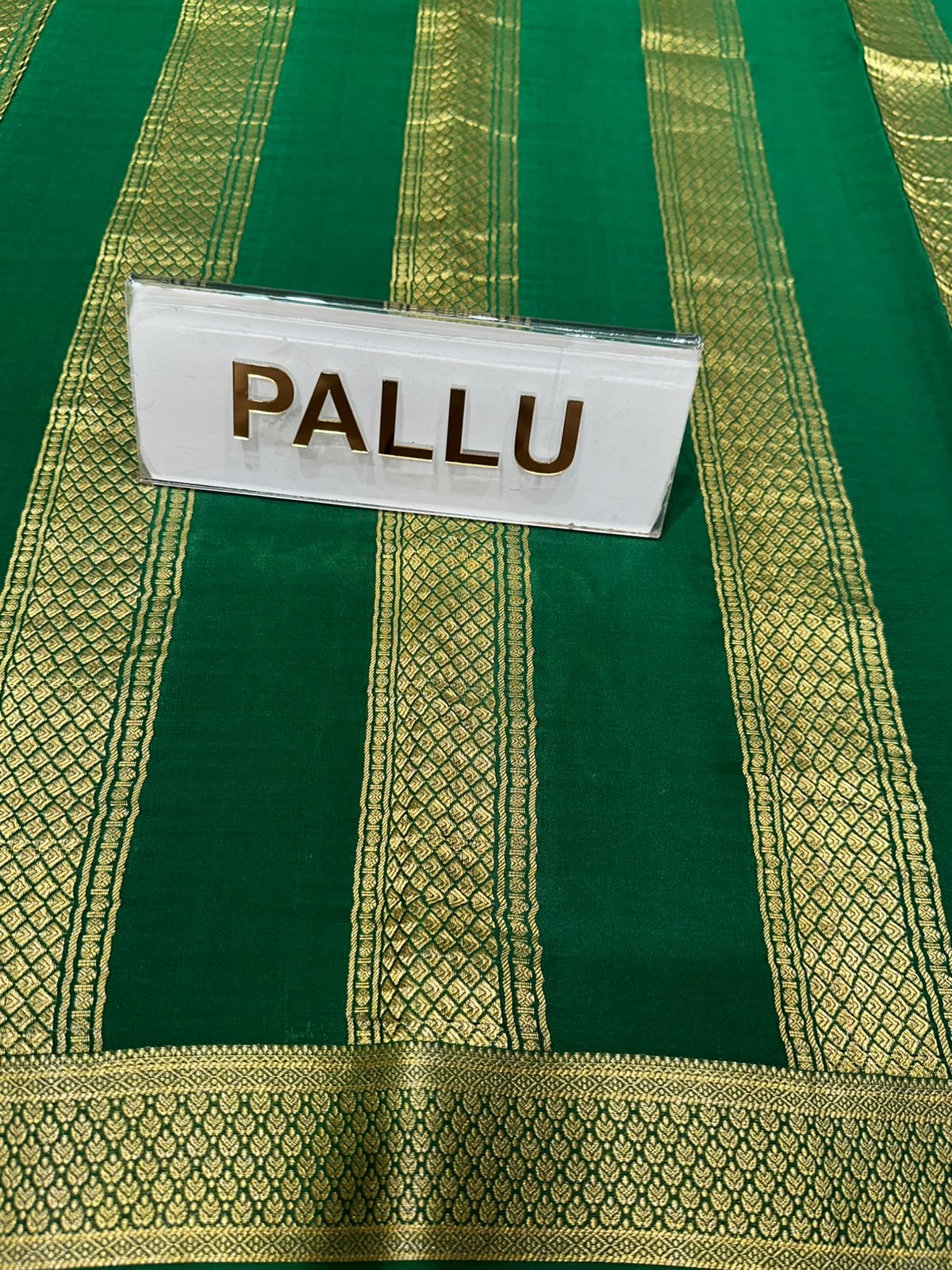 Pure Mysore Silk Saree.