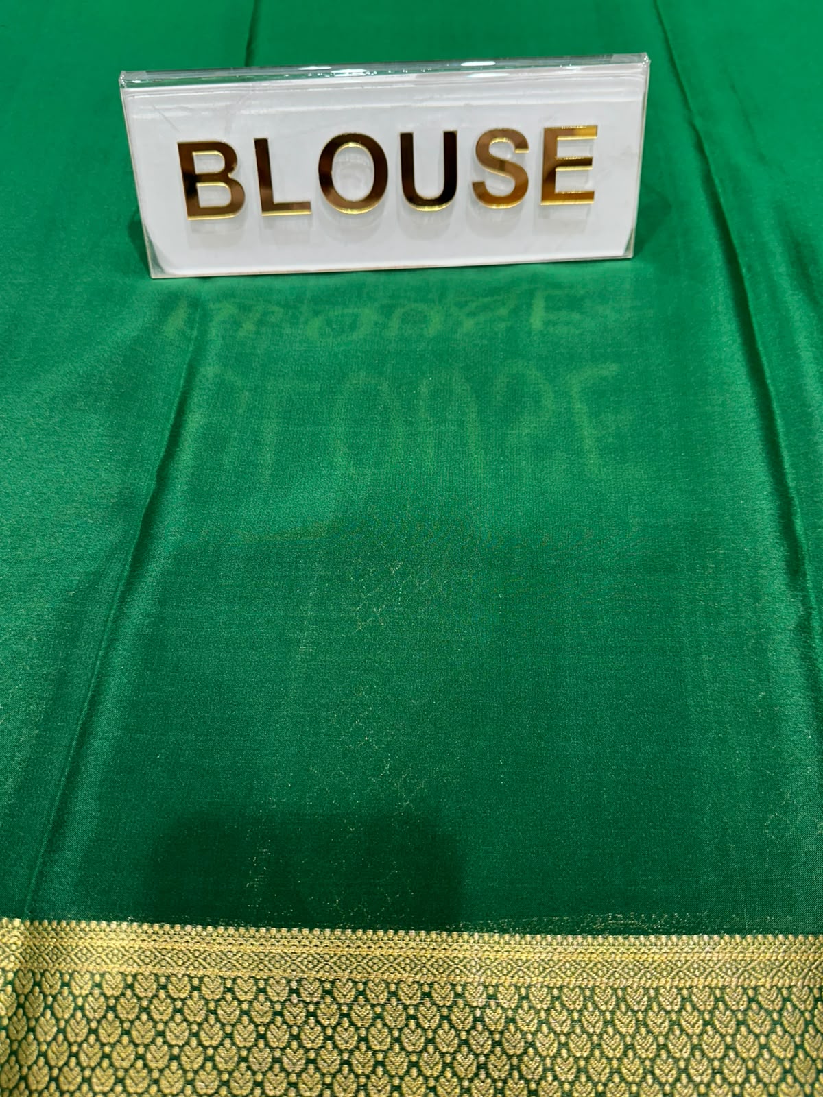 Pure Mysore Silk Saree.