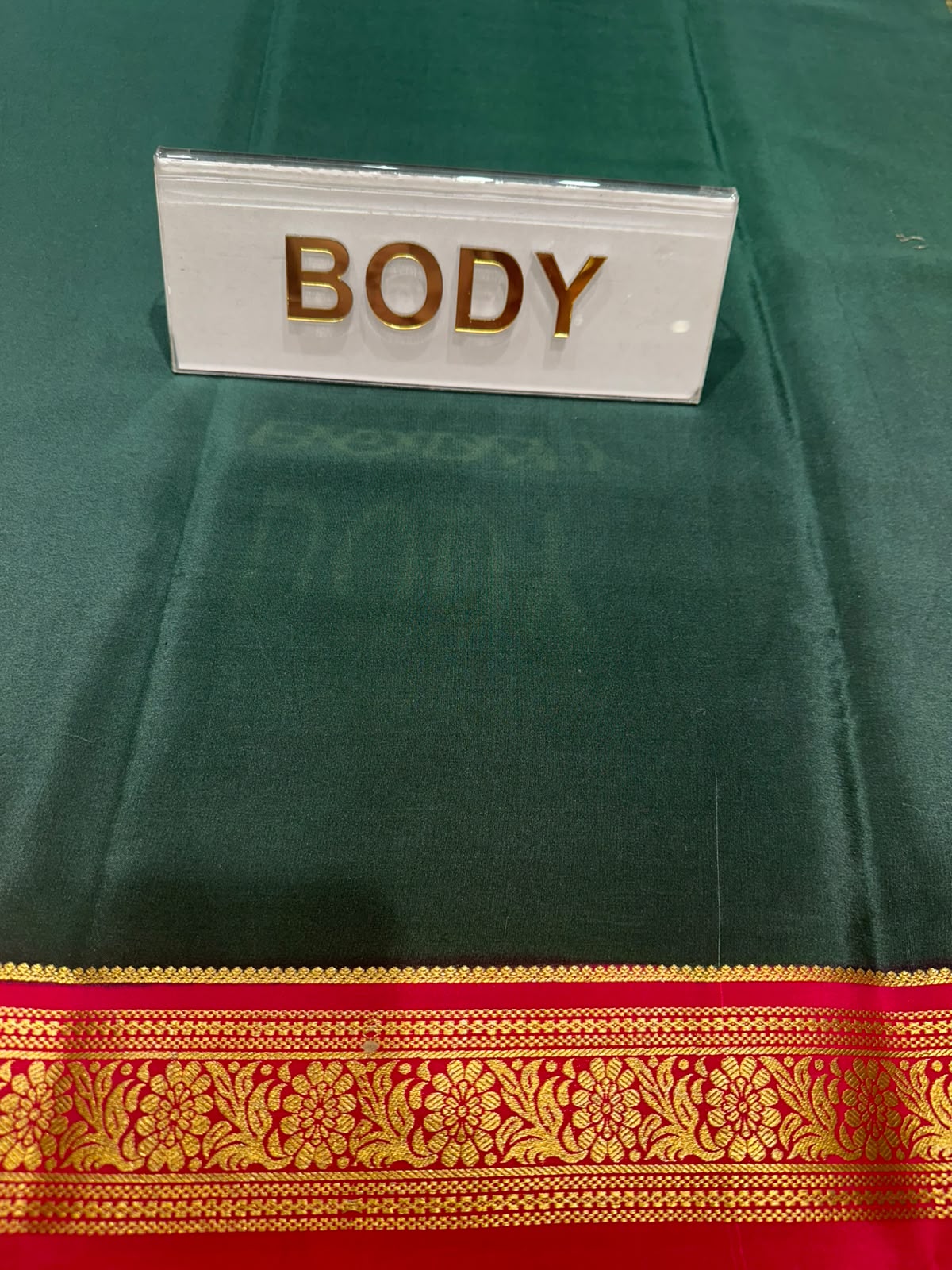 Pure Mysore Silk Saree.