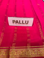 Pure Mysore Silk Saree.