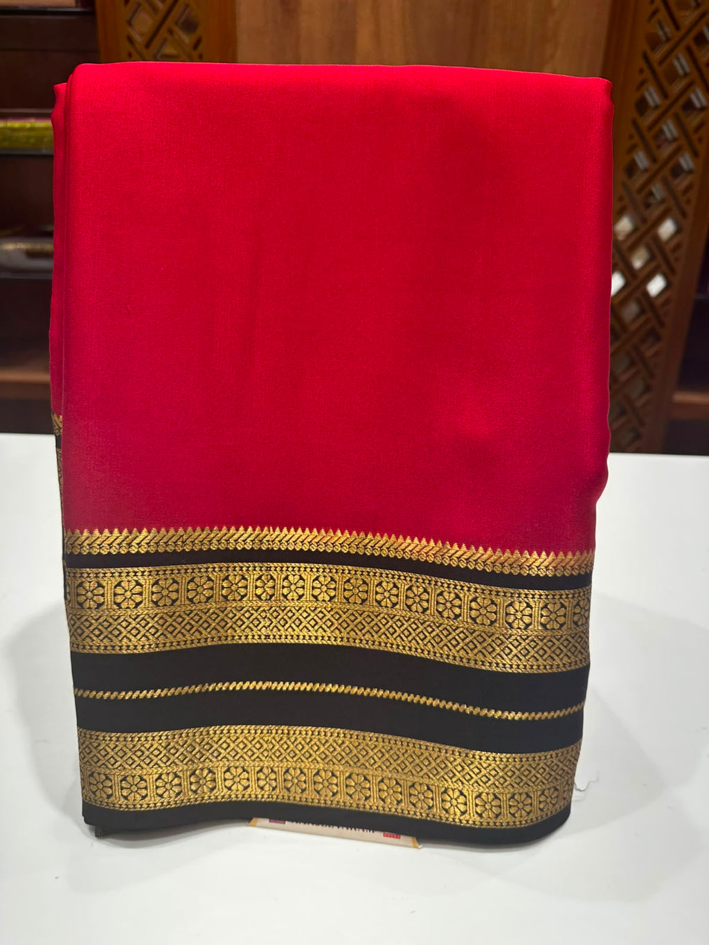 Pure Mysore Silk Saree.