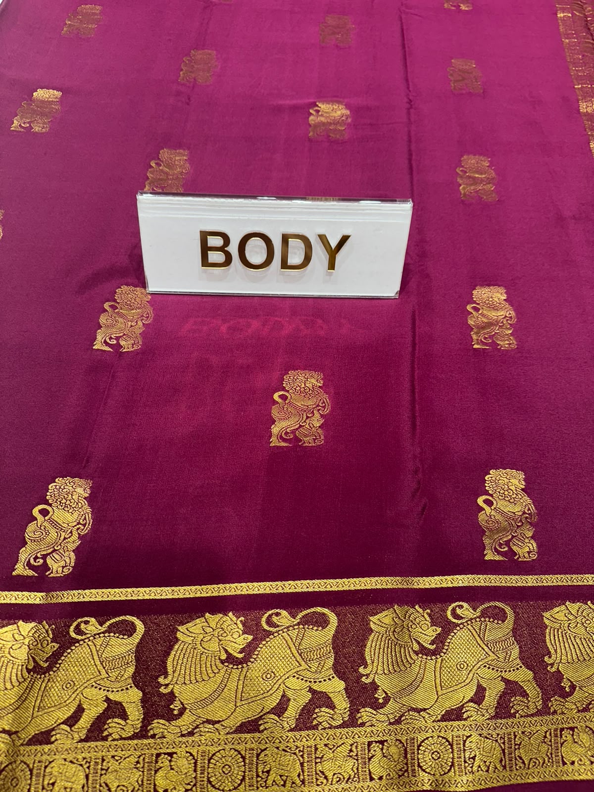 Pure Mysore Silk Saree.