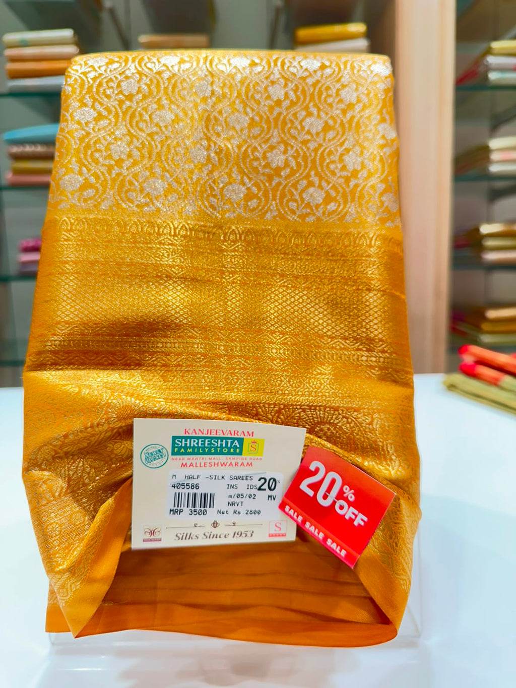 Half Silk Saree