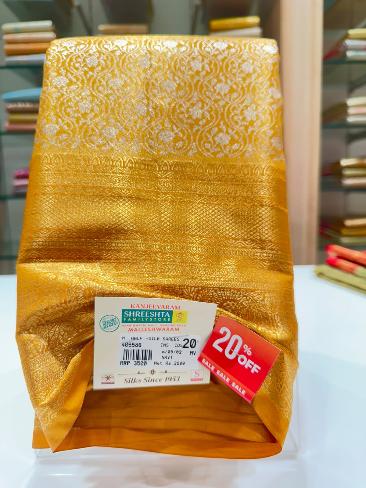 Half Silk Saree
