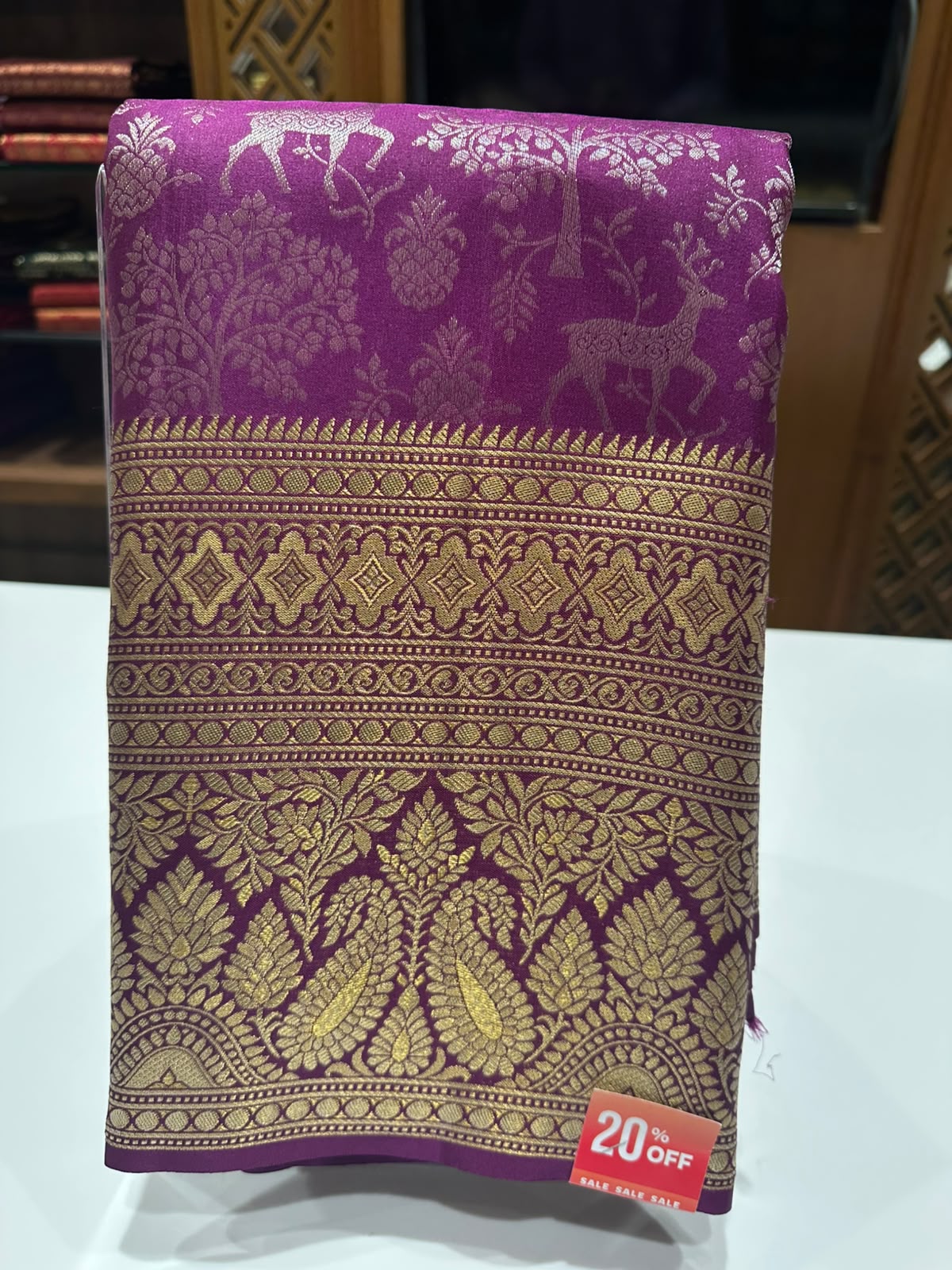 Pure Kanchipuram Silk Saree