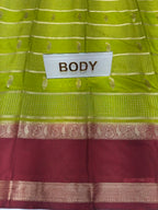 Semi Mysore Silk Saree.