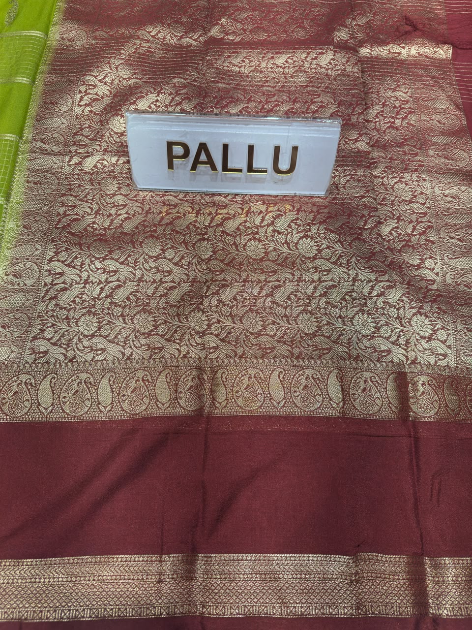 Semi Mysore Silk Saree.