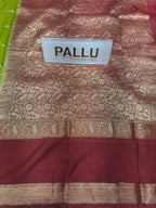 Semi Mysore Silk Saree.