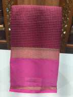 Semi Mysore Silk Saree.