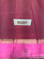 Semi Mysore Silk Saree.
