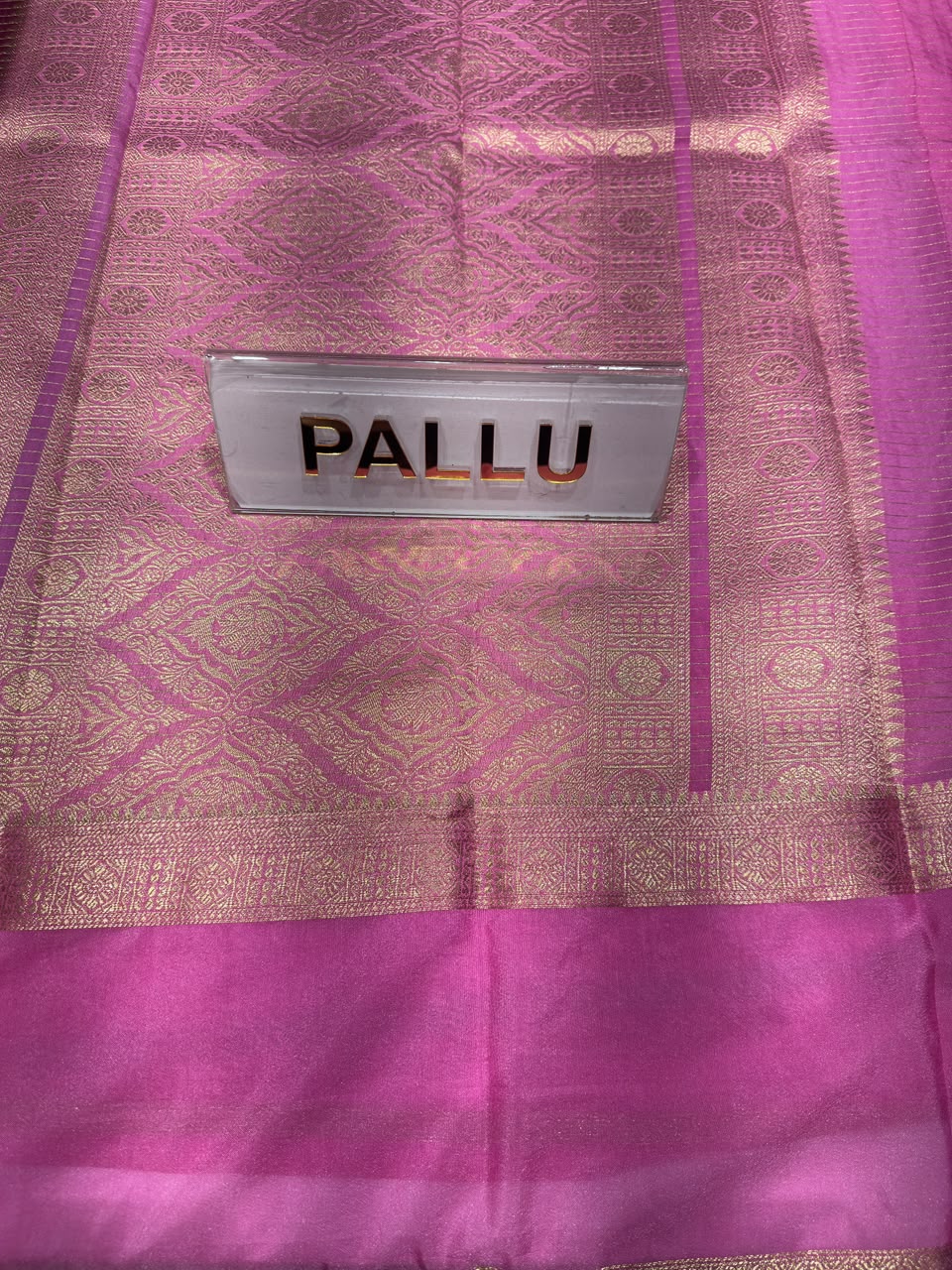 Semi Mysore Silk Saree.