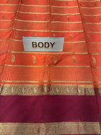 Semi Mysore Silk Saree.