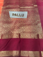 Semi Mysore Silk Saree.