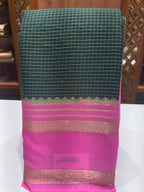 Semi Mysore Silk Saree.