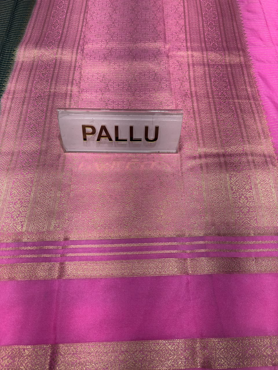 Semi Mysore Silk Saree.