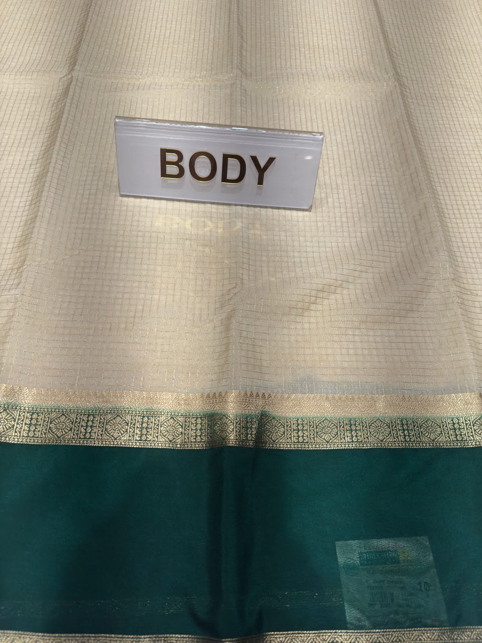 Semi Mysore Silk Saree.