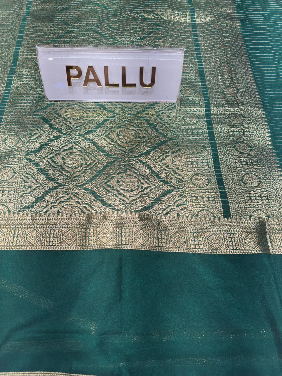 Semi Mysore Silk Saree.