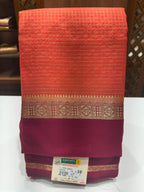 Semi Mysore Silk Saree.
