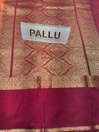 Semi Mysore Silk Saree.