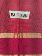 Semi Mysore Silk Saree.