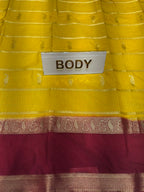 Semi Mysore Silk Saree.