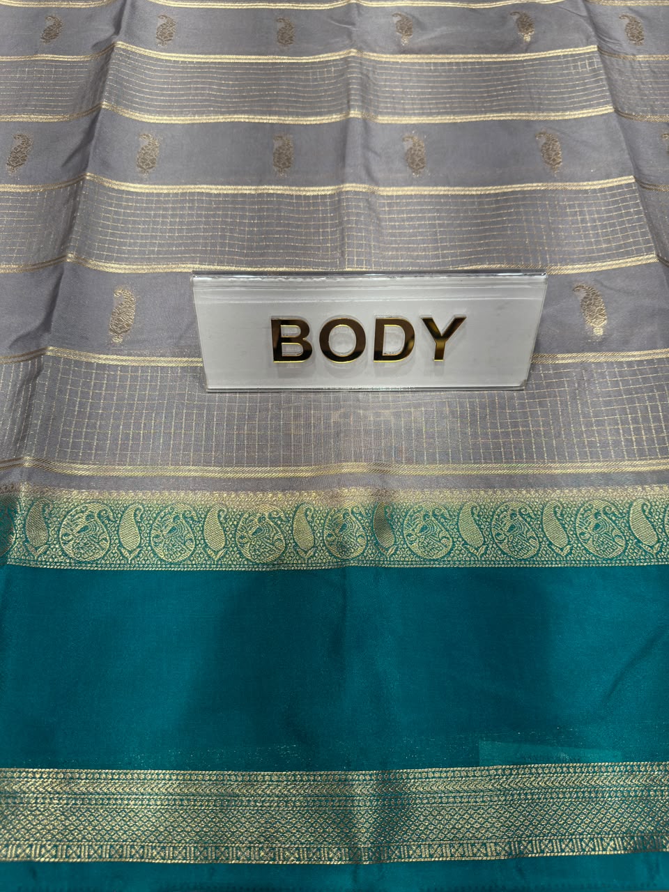 Semi Mysore Silk Saree.