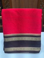 Semi Mysore Silk Saree.