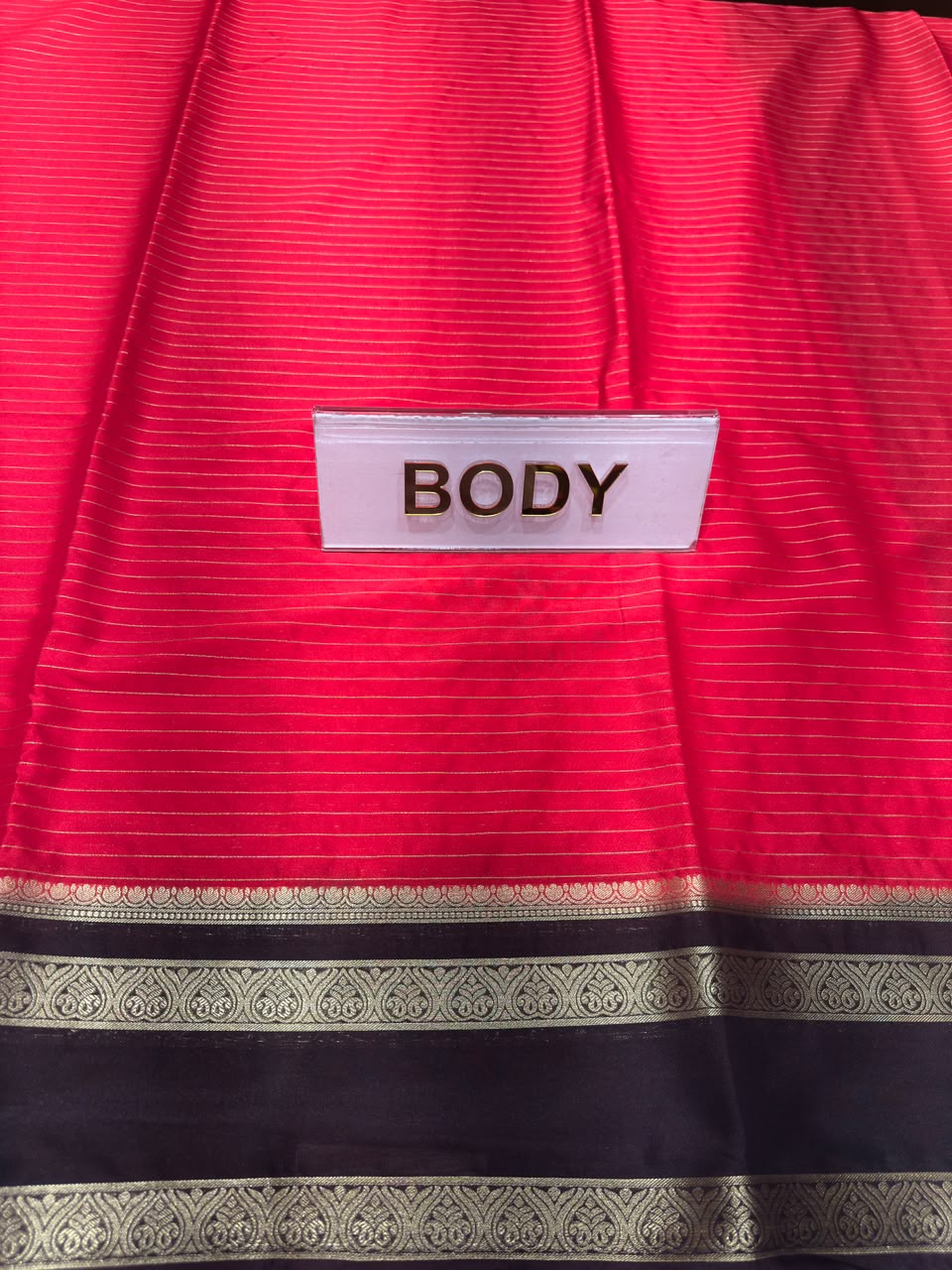 Semi Mysore Silk Saree.