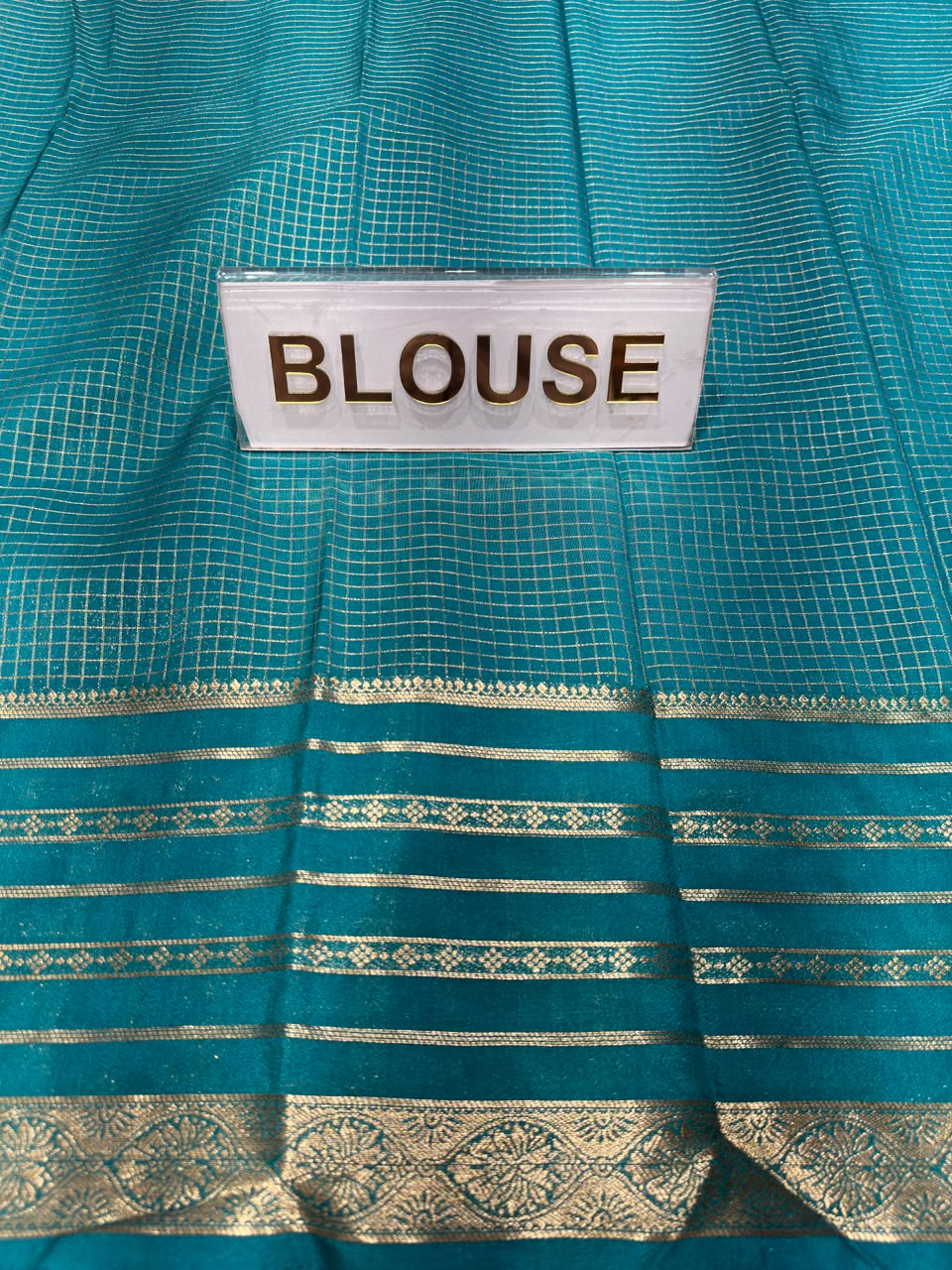 Semi Mysore Silk Saree.
