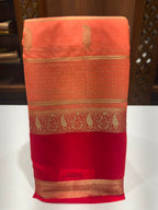 Semi Mysore Silk Saree.