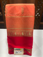 Semi Mysore Silk Saree.
