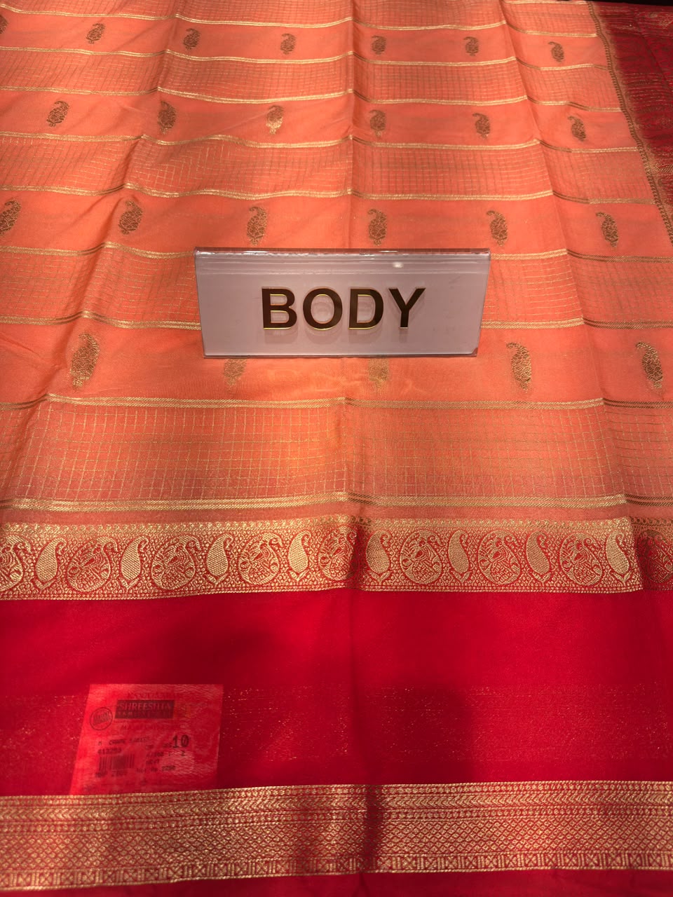 Semi Mysore Silk Saree.