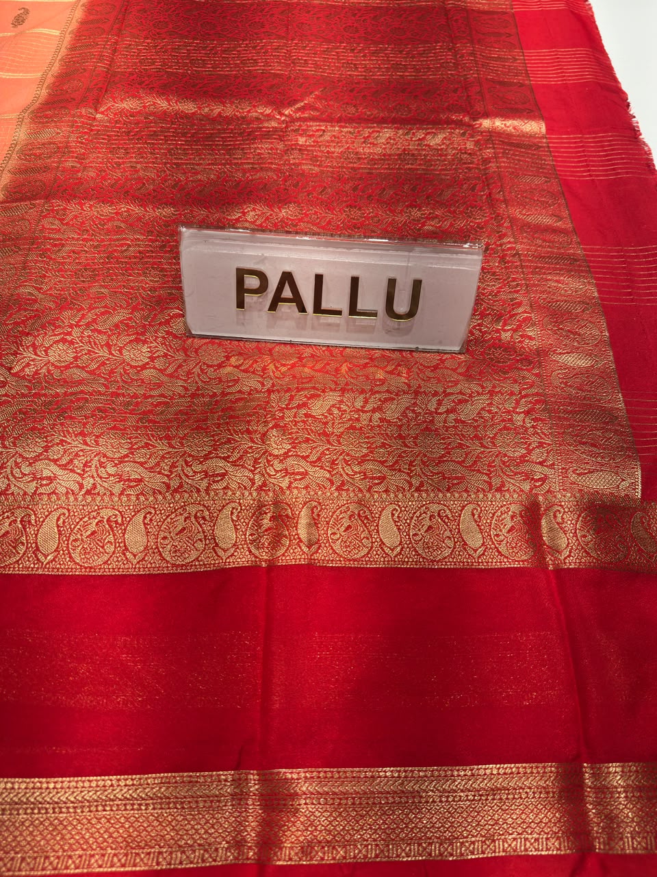 Semi Mysore Silk Saree.