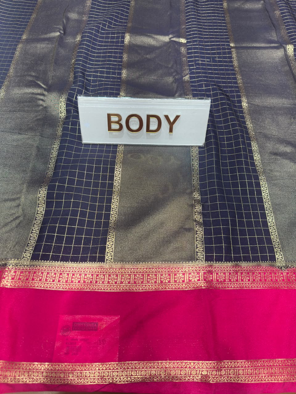 Semi Mysore Silk Saree.