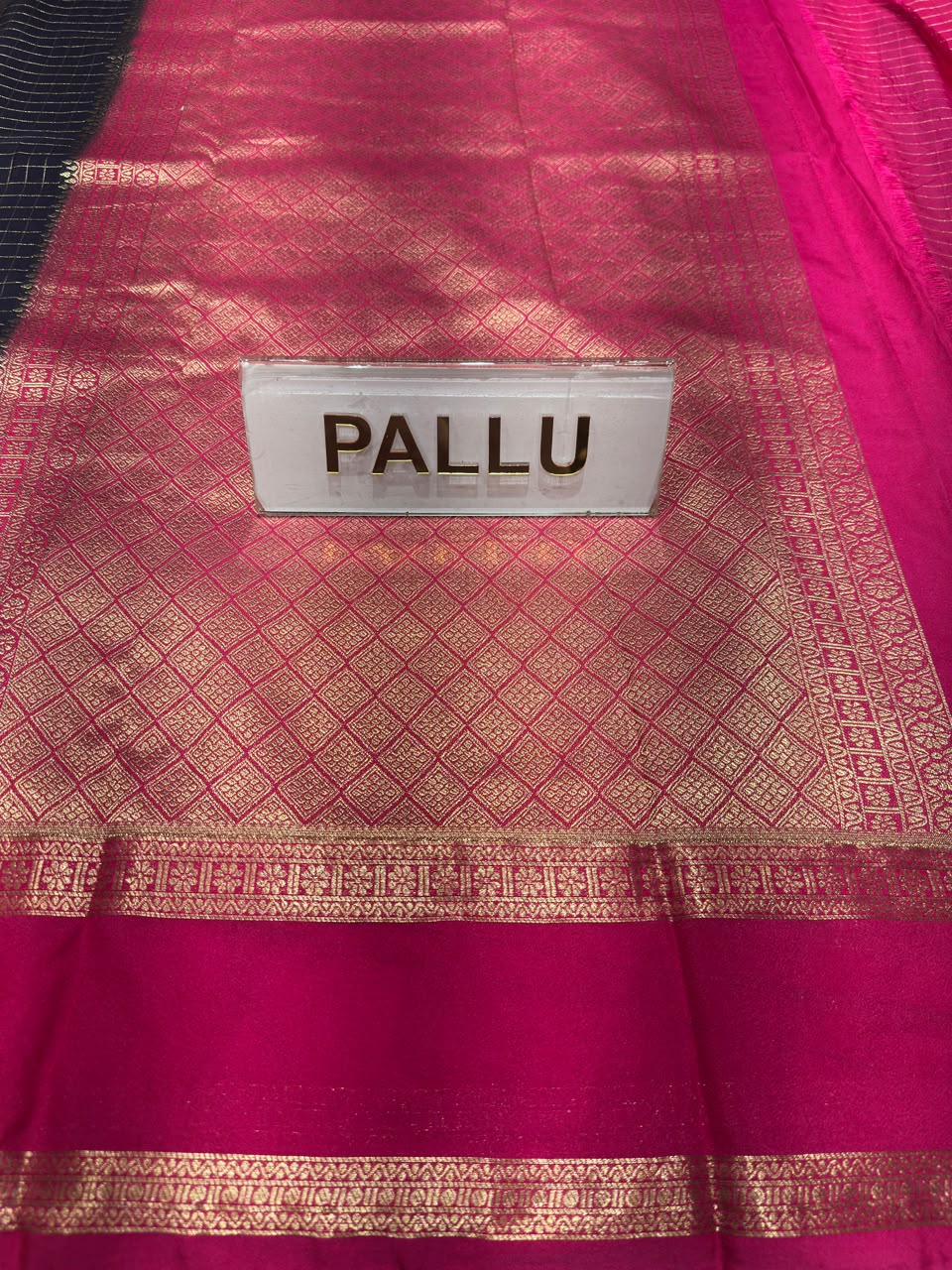 Semi Mysore Silk Saree.