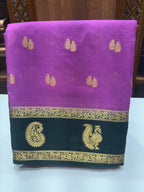 Semi Mysore Silk Saree.