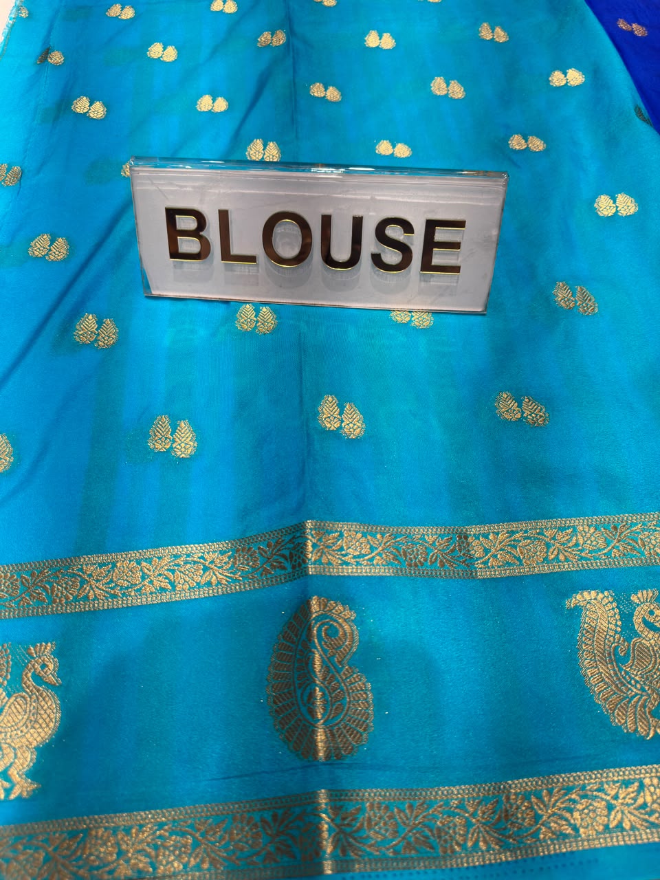 Semi Mysore Silk Saree.