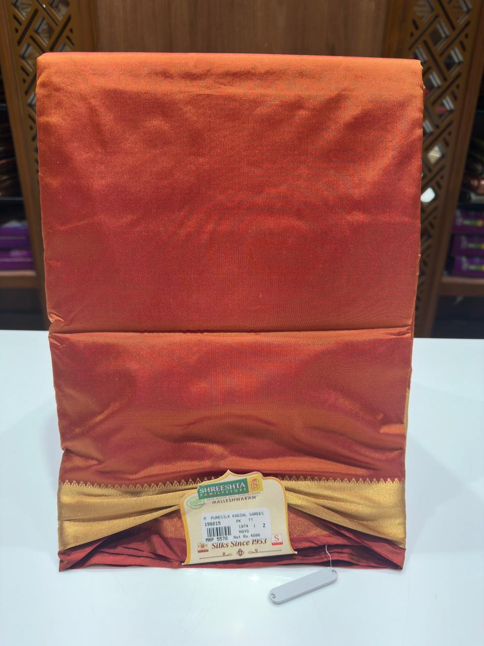 Pure Kadial Silk Saree