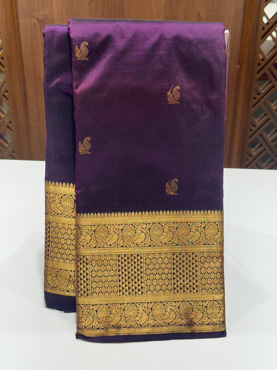 Pure Kadial Silk Saree