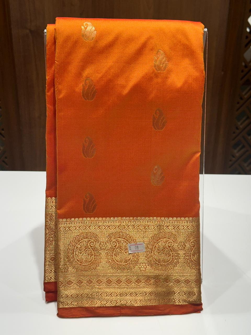 Pure Kadial Silk Saree