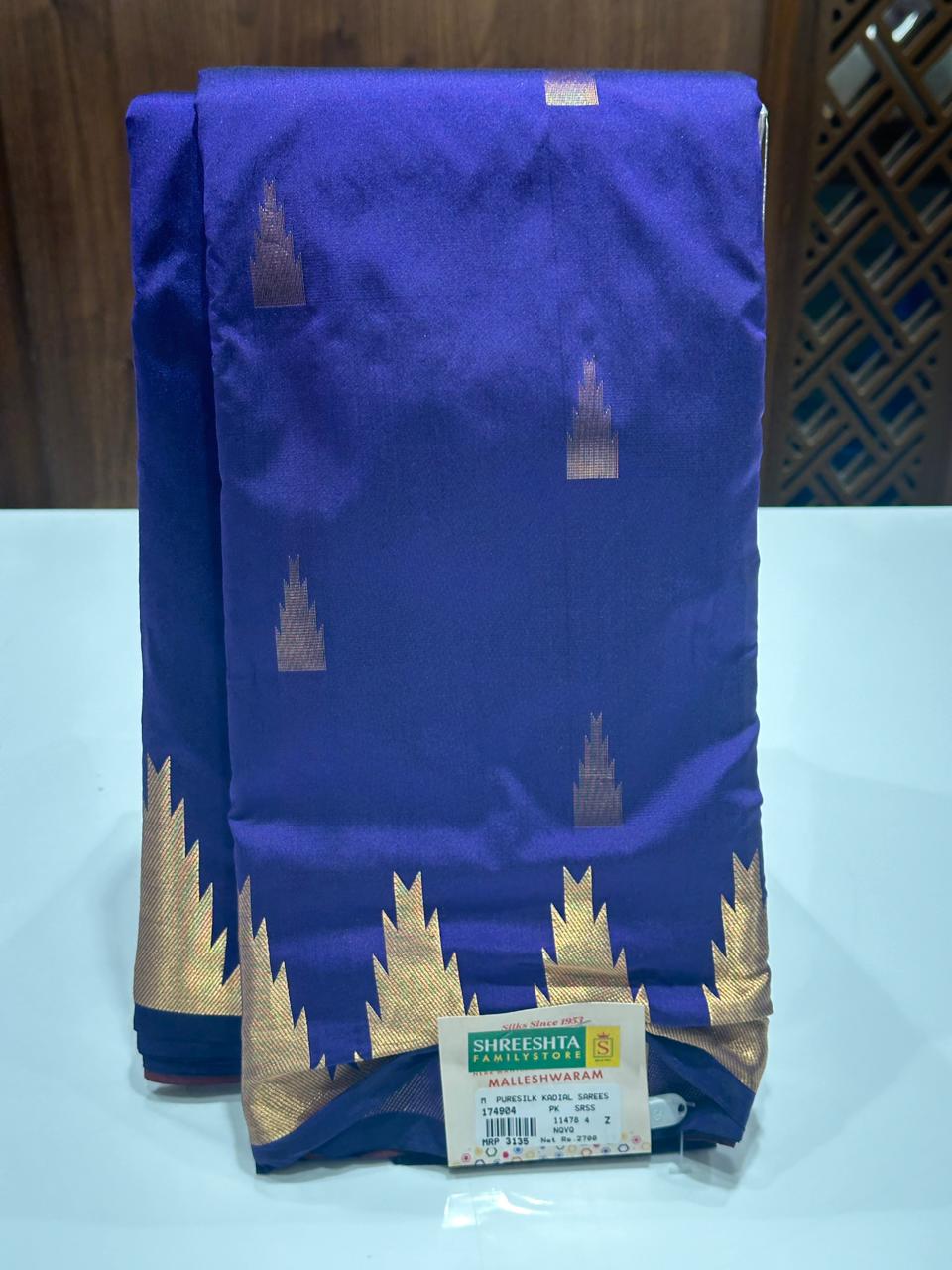 Pure Kadial Silk Saree
