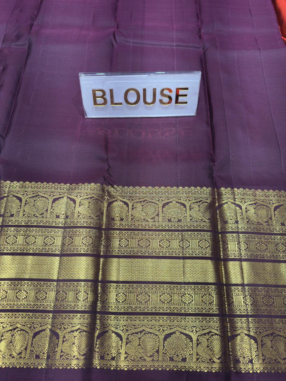 Pure Kanchipuram Silk Saree