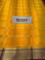 Pure Mysore Silk Saree.