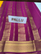 Pure Mysore Silk Saree.