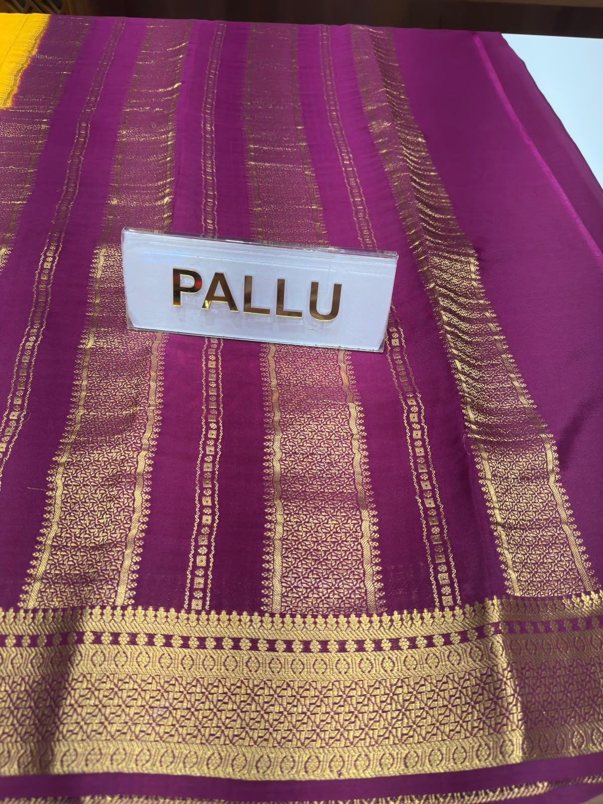 Pure Mysore Silk Saree.