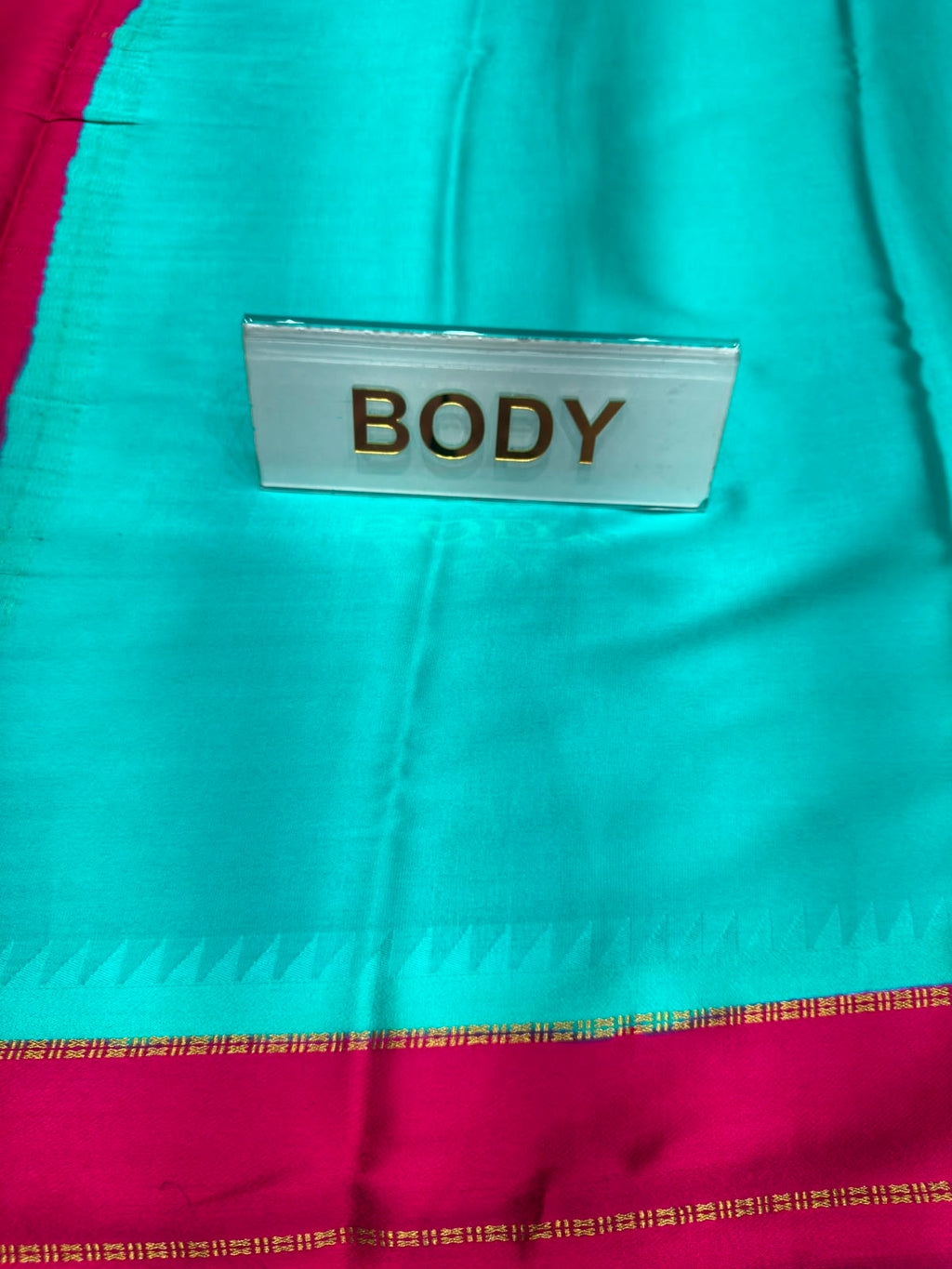 Pure Mysore Silk Saree.
