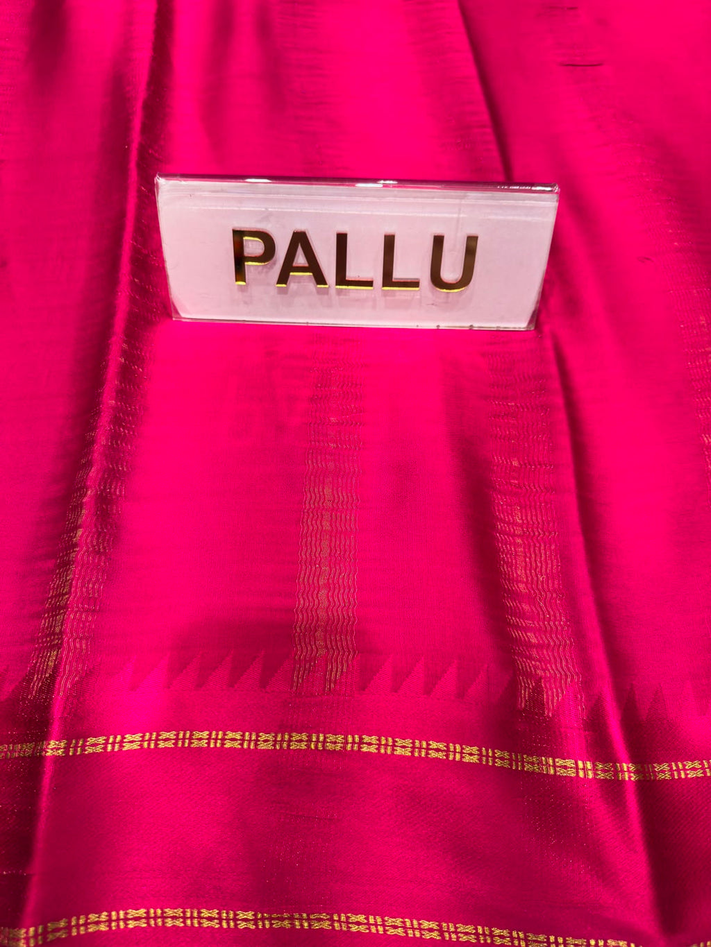 Pure Mysore Silk Saree.