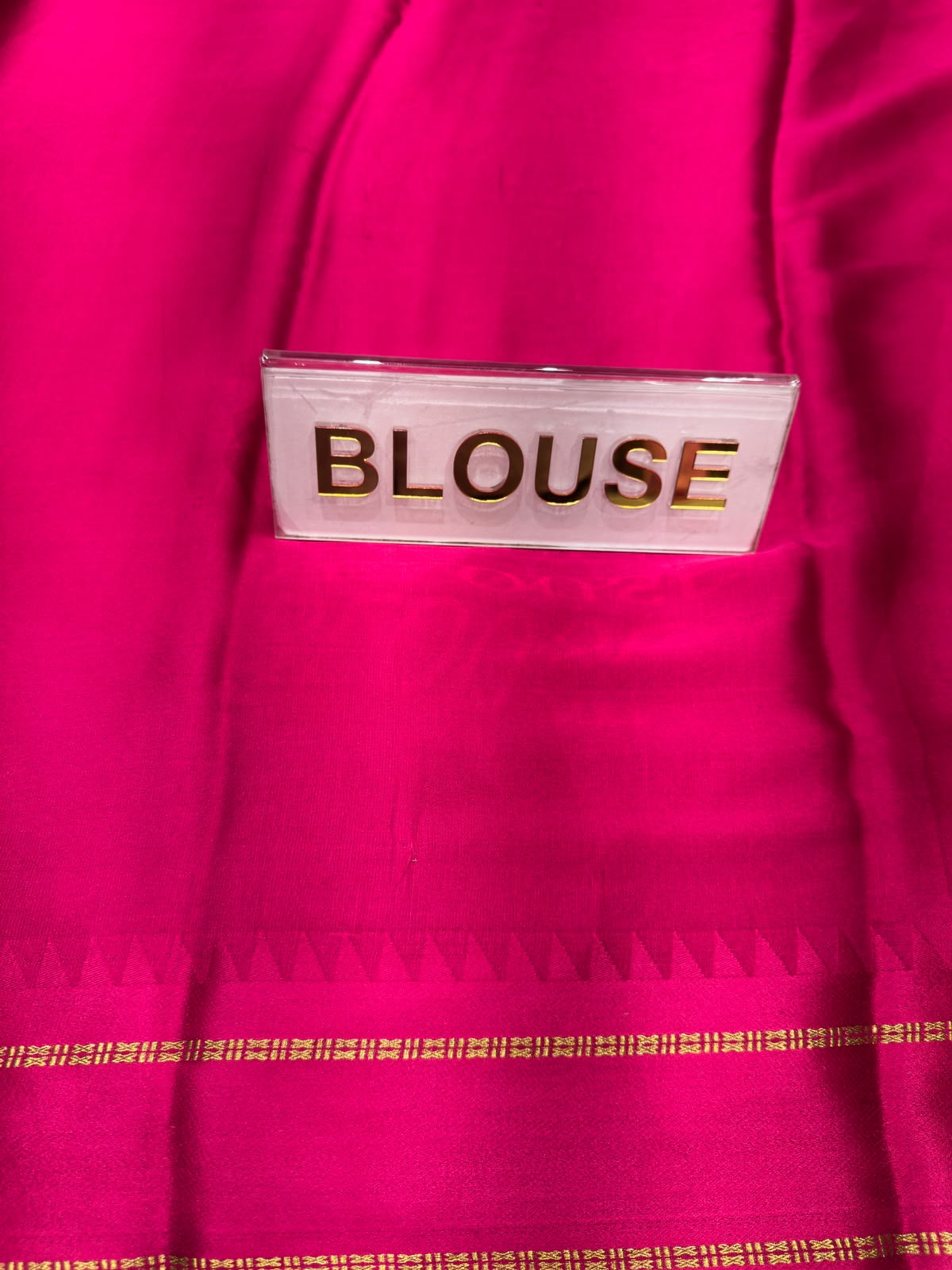 Pure Mysore Silk Saree.